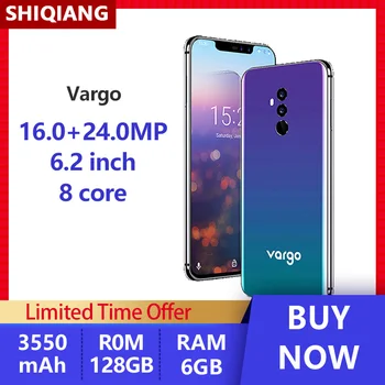 SHIQIANG Vargo 6.2Inch 16MP+24MP Global Version Smartphone 3550mAh Octa Core Android Cell Phone 4G Lte 6GB+128GB Mobile Phones
SHIQIANG Vargo 6.2Inch 16MP+24MP Global Version Smartphone 3550mAh Octa Core Android Cell Phone 4G Lte 6GB+128GB Mobile Phones