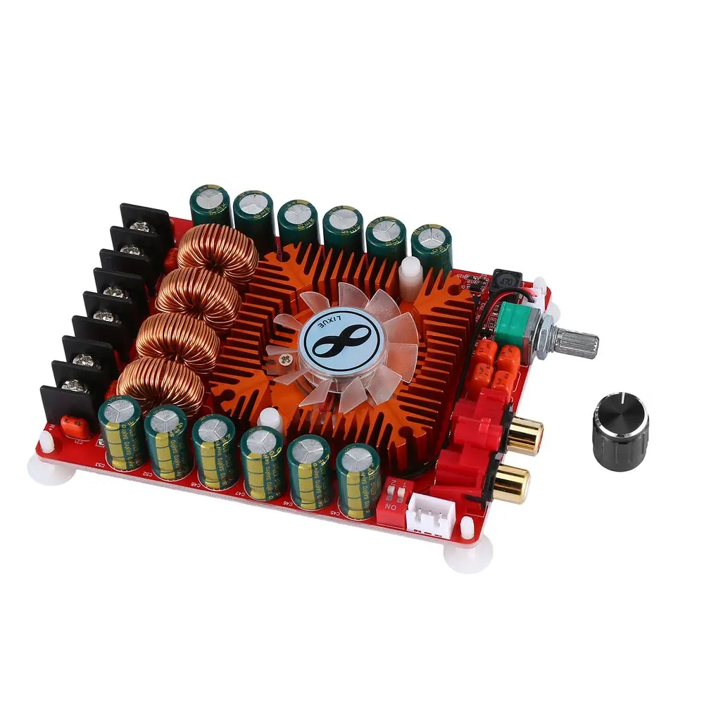 TDA7498E High Power Digital Power Amplifier Board 2x160w Stereo BTL220W Mono HF39 Durable Digital Power Amplifier Board
TDA7498E High Power Digital Power Amplifier Board 2x160w Stereo BTL220W Mono HF39 Durable Digital Power Amplifier Board