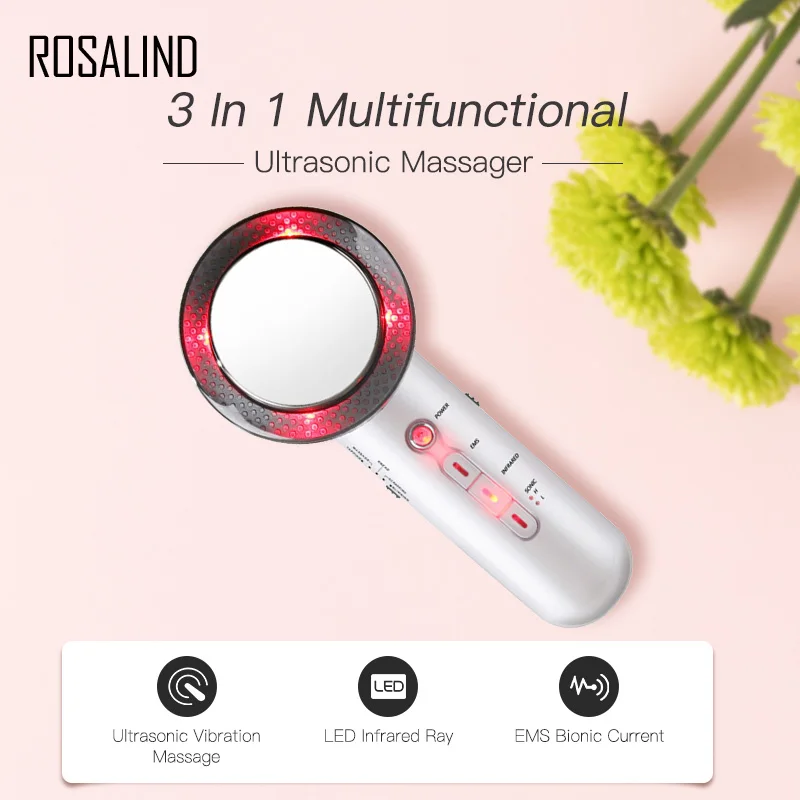 ROSALIND 3 In 1 Multifunctional Hand-held Ultrasonic Massage Infrared Slimming Figure Beauty Apparatus Face Skin Care Tools
ROSALIND 3 In 1 Multifunctional Hand-held Ultrasonic Massage Infrared Slimming Figure Beauty Apparatus Face Skin Care Tools