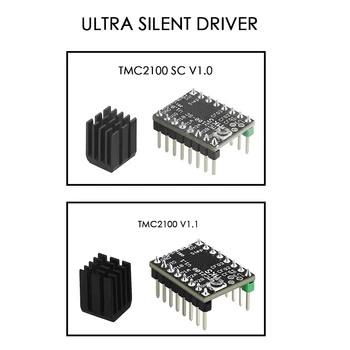 Makerbase MKS TMC2100 2100-SC Stepper Motor Driver StepStick 3d printer parts ultra silent For SGen L Gen L Robin Nano Gen
Makerbase MKS TMC2100 2100-SC Stepper Motor Driver StepStick 3d printer parts ultra silent For SGen L Gen L Robin Nano Gen