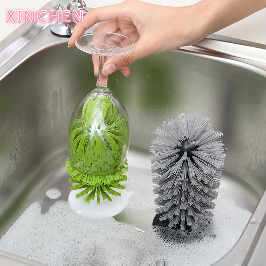 Basedidea Sink Suction Cleaning Brush Cups Goblet Mugs Cleaner Strong Suction Lazy Use Clean Brush for Cup
Basedidea Sink Suction Cleaning Brush Cups Goblet Mugs Cleaner Strong Suction Lazy Use Clean Brush for Cup