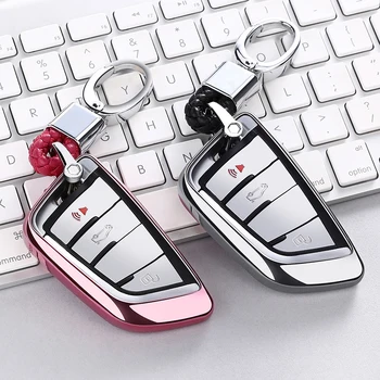 Car Key Case Key Bag Key Cover For Bmw 5 Series F10 F11 F07 E12 E28 E34 E39 E60 E61 7 Series F01 F02 E68 530li X5 X6 X1 TPU
Car Key Case Key Bag Key Cover For Bmw 5 Series F10 F11 F07 E12 E28 E34 E39 E60 E61 7 Series F01 F02 E68 530li X5 X6 X1 TPU