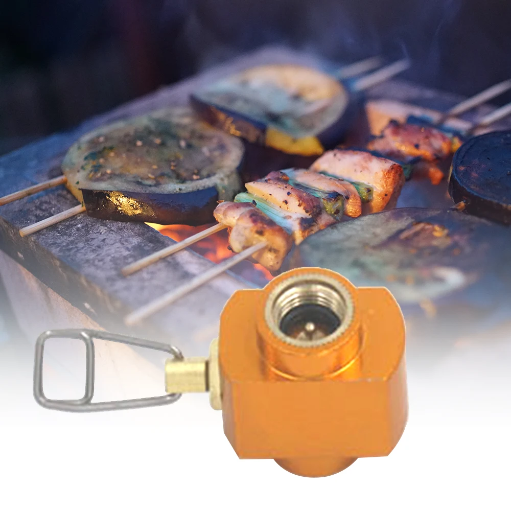 

Outdoor Stove Propane Refill Adapter Gas Burner Gas Filling Butane Cylinder Tank LPG Saver Equipment