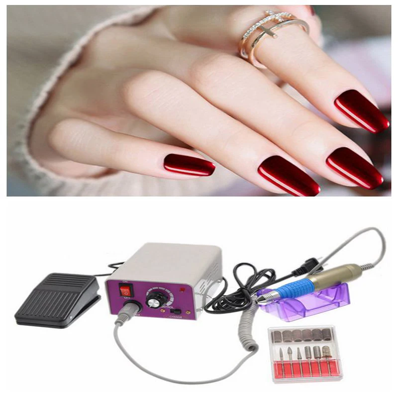 1 Set Nail Art Tools Nail Equipment Easy Use Mini Machine Us Plug With 6pcs Grinding Head For Nail Art Women Beauty Nail Makeup
1 Set Nail Art Tools Nail Equipment Easy Use Mini Machine Us Plug With 6pcs Grinding Head For Nail Art Women Beauty Nail Makeup