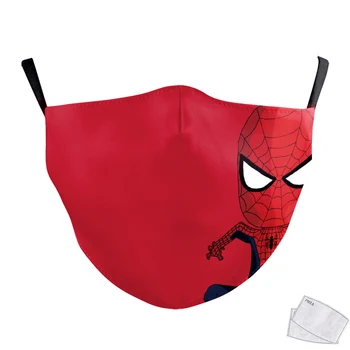 1 PCS children anime face mask Marvel Spider kids mask washable reusable face mask designer fashion face mask with filter
1 PCS children anime face mask Marvel Spider kids mask washable reusable face mask designer fashion face mask with filter