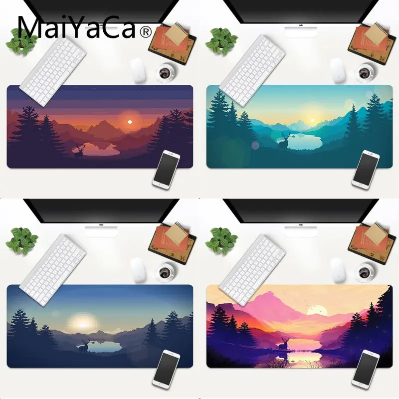 New Arrivals Deep forest firewatch elk Rubber Gamers Gaming Mouse pad Laptop Notebook Desk Mat For CSGO Dota Keyboard Pad
New Arrivals Deep forest firewatch elk Rubber Gamers Gaming Mouse pad Laptop Notebook Desk Mat For CSGO Dota Keyboard Pad
