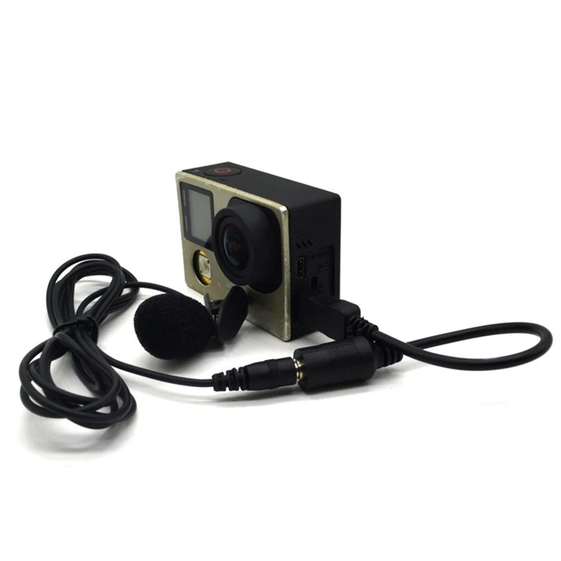 External Microphone Accessories Adapter Cable For Gopro HD Hero 4 3/3 + Camera Microphone New Hot Newest
External Microphone Accessories Adapter Cable For Gopro HD Hero 4 3/3 + Camera Microphone New Hot Newest