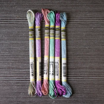 Super Deal Light Effect Floss Pack 6/Pkg Art 317W 6 Strands High Sheen Colors Metallic Embroidery Floss Cross Stitch Thread
Super Deal Light Effect Floss Pack 6/Pkg Art 317W 6 Strands High Sheen Colors Metallic Embroidery Floss Cross Stitch Thread