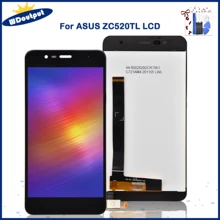 Bloc écran tactile LCD de remplacement, 5.2 pouces, avec châssis, pour ASUS Zenfone 3 Max ZC520TL X008D, Original=