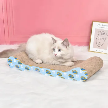 2020 Corrugated Paper Cats Scratch Board Grinding Nails Protecting Furniture Cat Toy Cat Scratcher Toy interactive cat toy
2020 Corrugated Paper Cats Scratch Board Grinding Nails Protecting Furniture Cat Toy Cat Scratcher Toy interactive cat toy