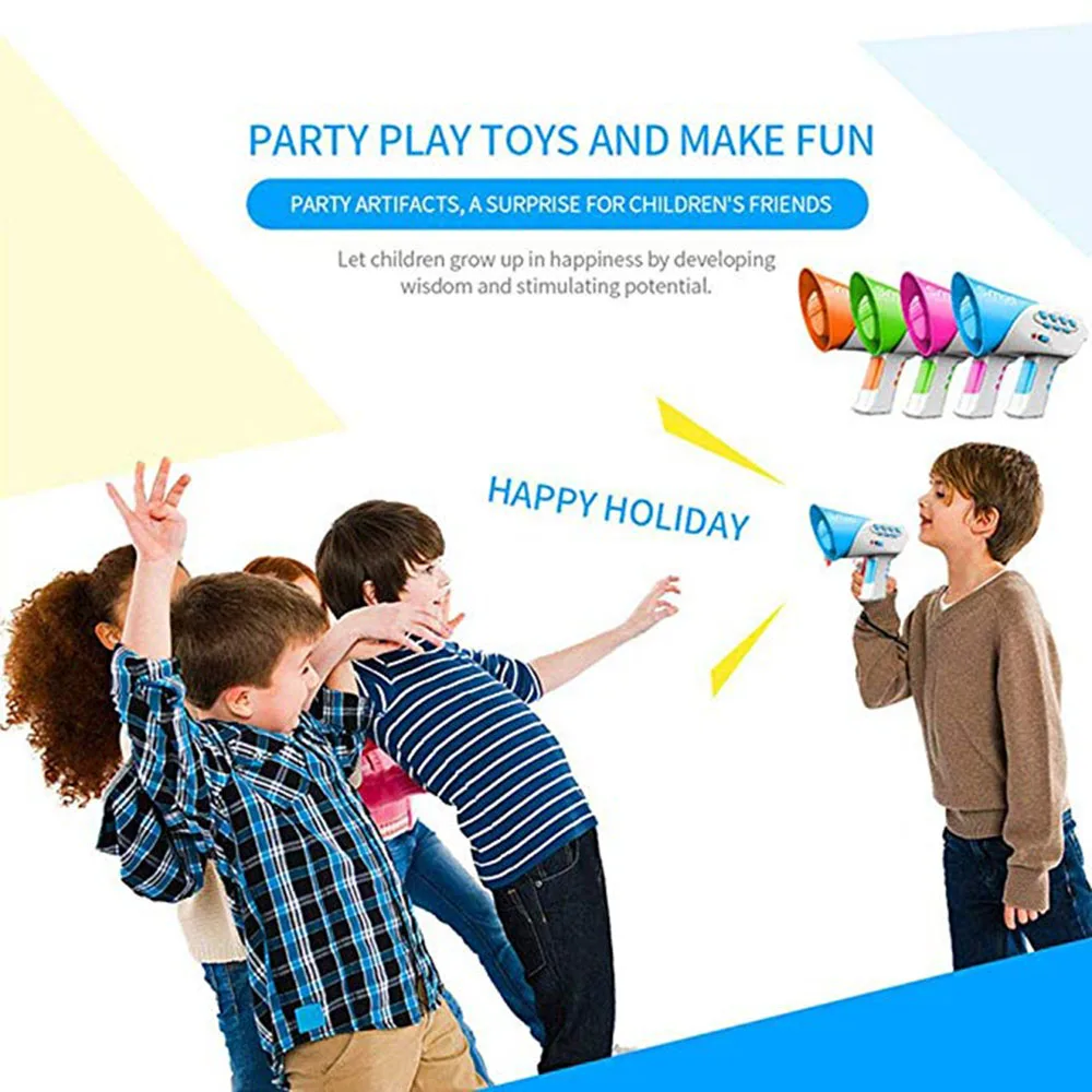 Multi Voice Changer Creative Funny Voice-changing Toys With 7 Different Voice Modifiers For Kids Gift Loudspeaker Vocal Toys
Multi Voice Changer Creative Funny Voice-changing Toys With 7 Different Voice Modifiers For Kids Gift Loudspeaker Vocal Toys