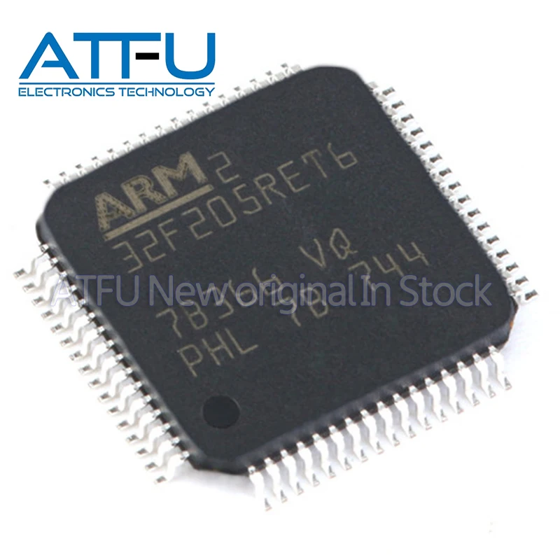 Микроконтроллер STM32F205RCT6 IC 32 бит КБ FLASH 64LQFP | Электронные компоненты и