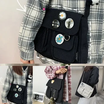 Canvas Diagonal Cross Bag Youth Fashion Casual Version Ladies Large Capacity Shoulder Bag Solid Color Women Messenger Bags
Canvas Diagonal Cross Bag Youth Fashion Casual Version Ladies Large Capacity Shoulder Bag Solid Color Women Messenger Bags