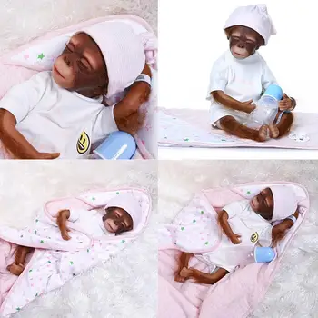 New 48Cm Newborn Baby Cute Monkey Doll Lifelike Realistic Made Painting Art Collectible Hand Doll Doll Artist Detailed I5K5
New 48Cm Newborn Baby Cute Monkey Doll Lifelike Realistic Made Painting Art Collectible Hand Doll Doll Artist Detailed I5K5