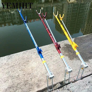 YEMIHT1.5M 1.7M 2.1M Outdoor Foldable Carbon Fiber Bracket Fishing Rod Stand Holder Fishing Tackle 
YEMIHT1.5M 1.7M 2.1M Outdoor Foldable Carbon Fiber Bracket Fishing Rod Stand Holder Fishing Tackle