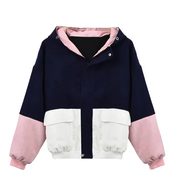 Harajuku Style Women Winter Warm Color Block Hooded Corduroy Jacket Long Sleeve Patchwork Oversize Zipper Jacket 9.3
Harajuku Style Women Winter Warm Color Block Hooded Corduroy Jacket Long Sleeve Patchwork Oversize Zipper Jacket 9.3
