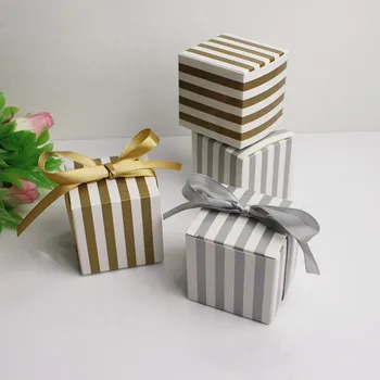 Gold Stripe Baby Shower Baptism Party Candy Box For Wedding Guest Gift Box
Gold Stripe Baby Shower Baptism Party Candy Box For Wedding Guest Gift Box