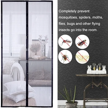 New Door Screen Kitchen Curtain Summer Mesh Net Anti Mosquito Insect Fly Bug Curtain Automatic Closing magnetic screen door
New Door Screen Kitchen Curtain Summer Mesh Net Anti Mosquito Insect Fly Bug Curtain Automatic Closing magnetic screen door
