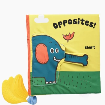 Infant Interesting Cloth Book Cartoon Pattern Baby Soft Activity Crinkle Cloth Books Educational Learning Toys
Infant Interesting Cloth Book Cartoon Pattern Baby Soft Activity Crinkle Cloth Books Educational Learning Toys