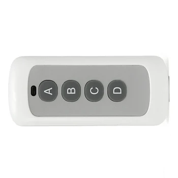 433MHz Wireless RF Remote Control 4 Buttons Learning Code Electric Garage Rolling Door Window Opener Fob Controller
433MHz Wireless RF Remote Control 4 Buttons Learning Code Electric Garage Rolling Door Window Opener Fob Controller