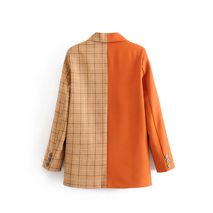 2019 Europe And America Spring New Style Loose-Fit Slimming Versatile Long Sleeve Solid Color Joint Pattern Fold-down Collar Sui
2019 Europe And America Spring New Style Loose-Fit Slimming Versatile Long Sleeve Solid Color Joint Pattern Fold-down Collar Sui