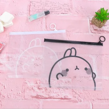 1pcs/lot 3 size Potato Rabbit Transparent waterproof PVC Pencil bag filebag clean up bag office school Stationery supplies
1pcs/lot 3 size Potato Rabbit Transparent waterproof PVC Pencil bag filebag clean up bag office school Stationery supplies