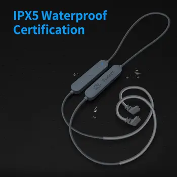2020 Bluetooth Earphone Cable KZ 0.75mm B/C Pin Bluetooth 5.0 Earphones Cable for ZST/ZS10 ZSN/ZSNpro/ZS10pro
2020 Bluetooth Earphone Cable KZ 0.75mm B/C Pin Bluetooth 5.0 Earphones Cable for ZST/ZS10 ZSN/ZSNpro/ZS10pro