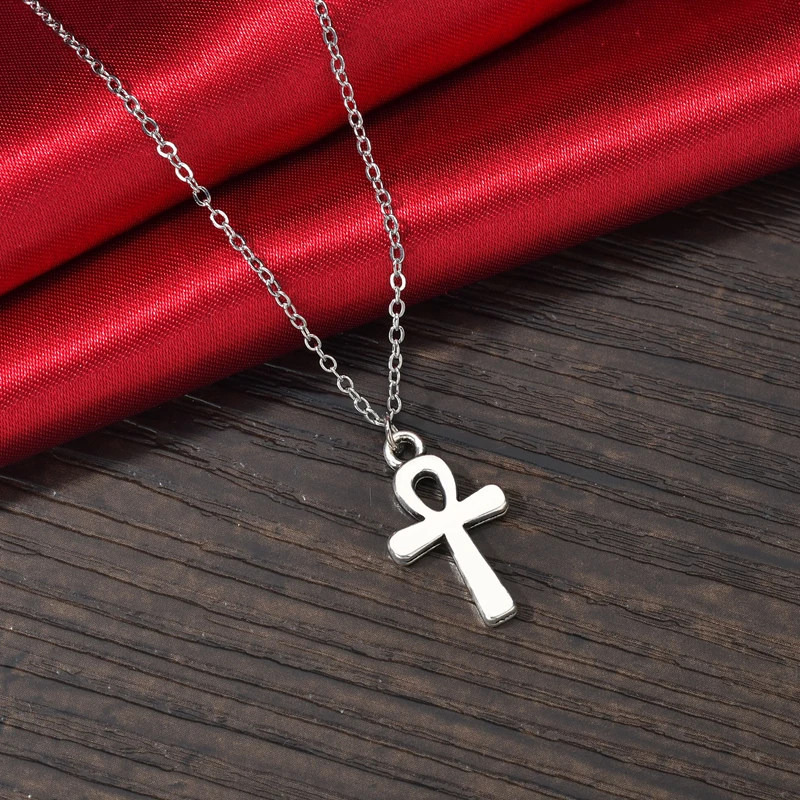 Pattern Collier Religion Egyptian Ankh Crucifix Necklaces Pendants Stainless Steel Symbol of Life Cross Necklaces Jewelry Gifts
Pattern Collier Religion Egyptian Ankh Crucifix Necklaces Pendants Stainless Steel Symbol of Life Cross Necklaces Jewelry Gifts
