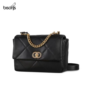 BISONJS 2020 Summer Fashion Women Split Bag Leather Handbag Shoulder Bag Small Flap Crossbody Bag for Women Messenger Bag B10002 
BISONJS 2020 Summer Fashion Women Split Bag Leather Handbag Shoulder Bag Small Flap Crossbody Bag for Women Messenger Bag B10002