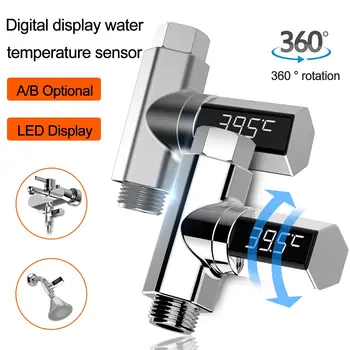 LED Digital Display Water Temperature Sensor Home Water Shower Thermometer Flow Electricity Water Temperature Meter Monitor
LED Digital Display Water Temperature Sensor Home Water Shower Thermometer Flow Electricity Water Temperature Meter Monitor