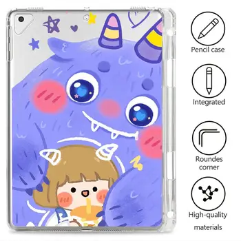 IPad 2 3 4 Case With Pen Slot Snow Monster Transparent Soft Cover iPad Pro 5th 6th Generation 9.7 10.2 11 12.5in Mini 1 2 3 4 5
IPad 2 3 4 Case With Pen Slot Snow Monster Transparent Soft Cover iPad Pro 5th 6th Generation 9.7 10.2 11 12.5in Mini 1 2 3 4 5