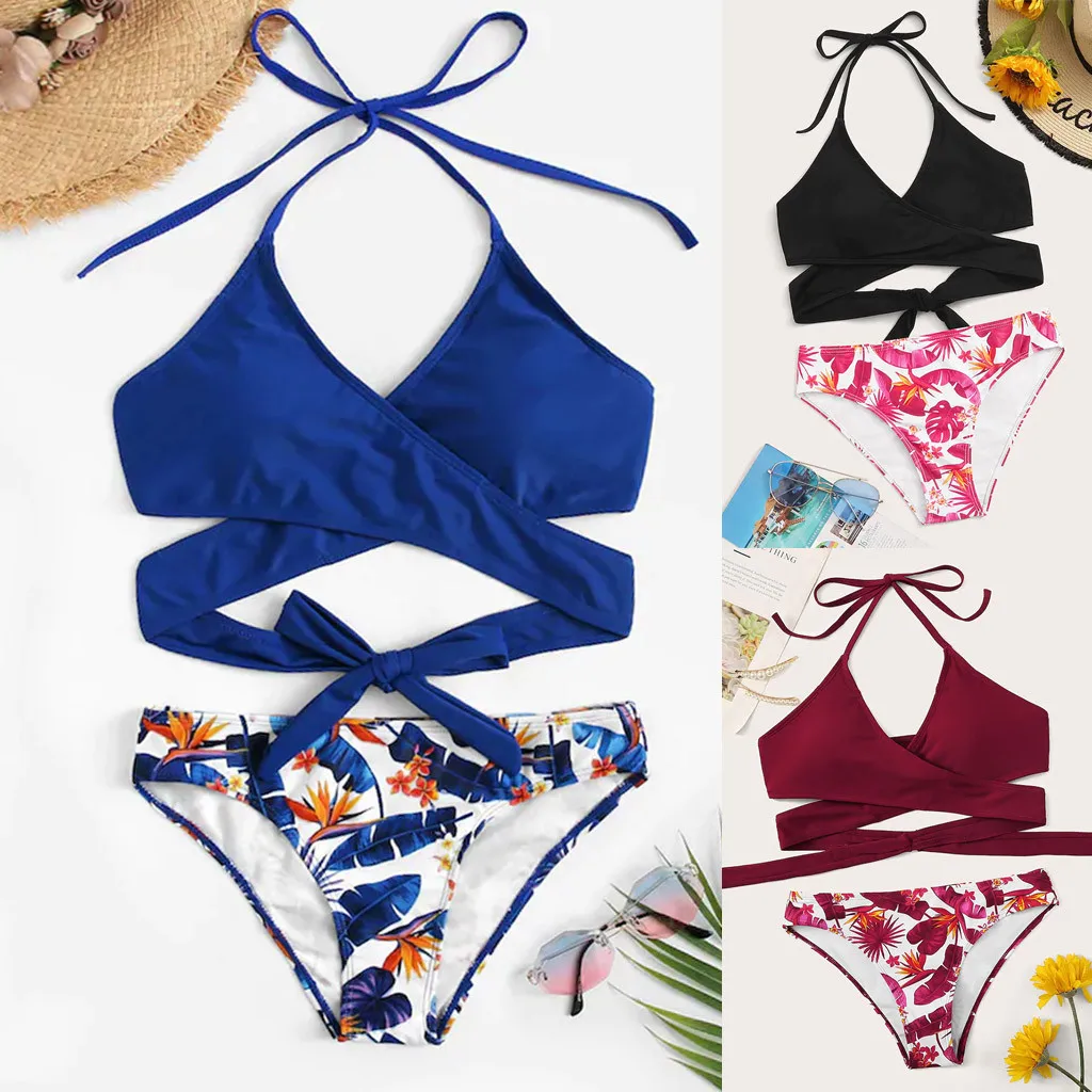 JJSOX 2020 Sexy Leopard print Stitched shoulder strap Bikini Set knot Bandage leaves Monokini swimsuit One Piece/Two-Piece
JJSOX 2020 Sexy Leopard print Stitched shoulder strap Bikini Set knot Bandage leaves Monokini swimsuit One Piece/Two-Piece