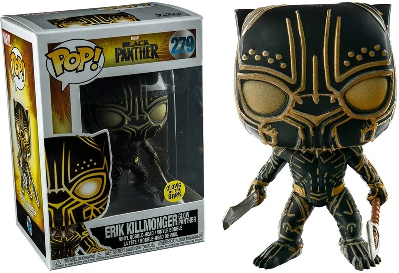 black panther erik killmonger toy