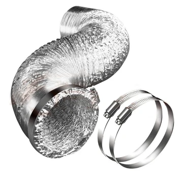 aluminum foil flexible duct for Air circulation air handler exhaust duct flexible ventilation ducting Double aluminum foil
aluminum foil flexible duct for Air circulation air handler exhaust duct flexible ventilation ducting Double aluminum foil