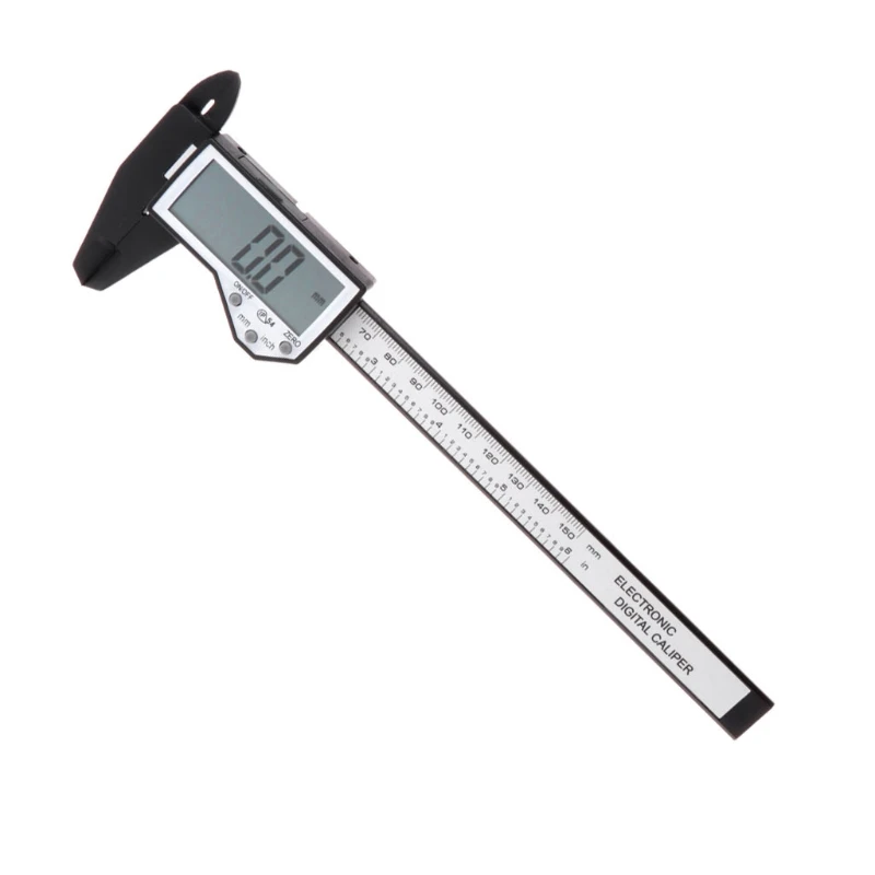 0-150mm/6" Digital Caliper Waterproof IP54 Large LCD Screen Carbon Fiber Vernier
0-150mm/6" Digital Caliper Waterproof IP54 Large LCD Screen Carbon Fiber Vernier