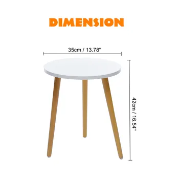 New Modern Wood Coffee Table Nordic Convenient Sofa Circular Practical Natural Tea Side Table Living Room Decoration 35 x 42 cm
New Modern Wood Coffee Table Nordic Convenient Sofa Circular Practical Natural Tea Side Table Living Room Decoration 35 x 42 cm