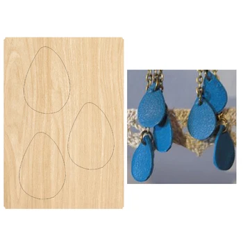 Earring Cutting Dies Teardrop Leaf Die Cuts for Making Leather Earrings DIY Crafts
Earring Cutting Dies Teardrop Leaf Die Cuts for Making Leather Earrings DIY Crafts