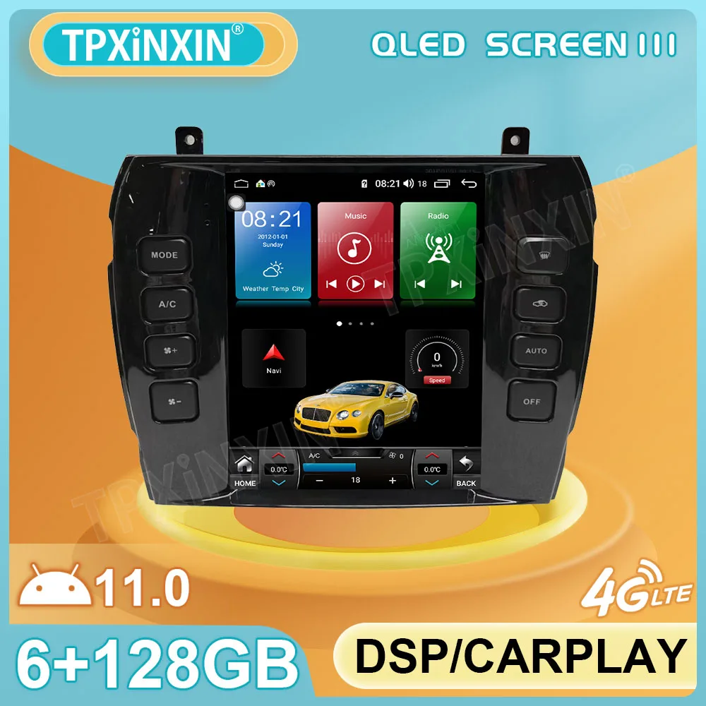 Android 11 Tesla Style For Jaguar S-typ Stype 2004 - 2009 Car Radio Stereo Multimedia Video Player GPS Navigation Auto Head Unit
Android 11 Tesla Style For Jaguar S-typ Stype 2004 - 2009 Car Radio Stereo Multimedia Video Player GPS Navigation Auto Head Unit