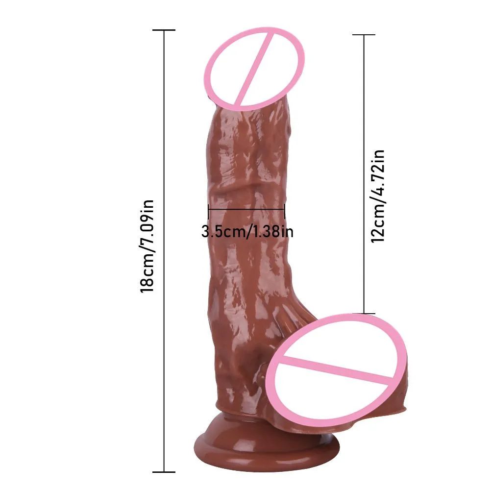 Фаллоимитатор Strap-On-Me Dildo Geisha Ball M 16.5 см, фиолетовый 6016862 - Strap-on-me - Для страпонов с кольцом - Купить