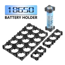 60Pcs 18650 Battery Cell Holder 1P 2P 3P Li-ion Battery Bracket Batteries Pack Fixture Anti Vibration 18650 Cell Holder Case
60Pcs 18650 Battery Cell Holder 1P 2P 3P Li-ion Battery Bracket Batteries Pack Fixture Anti Vibration 18650 Cell Holder Case