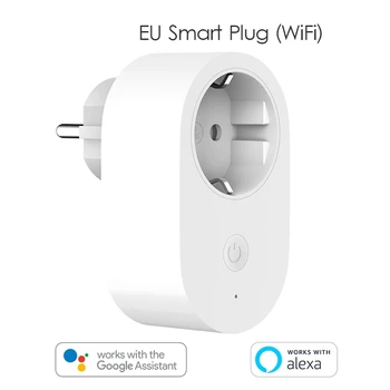 EU Smart Socket Plug WiFi Remote Control Time Switch Intelligent Memory Power-saving Works with Alexa/Google assistant 
EU Smart Socket Plug WiFi Remote Control Time Switch Intelligent Memory Power-saving Works with Alexa/Google assistant