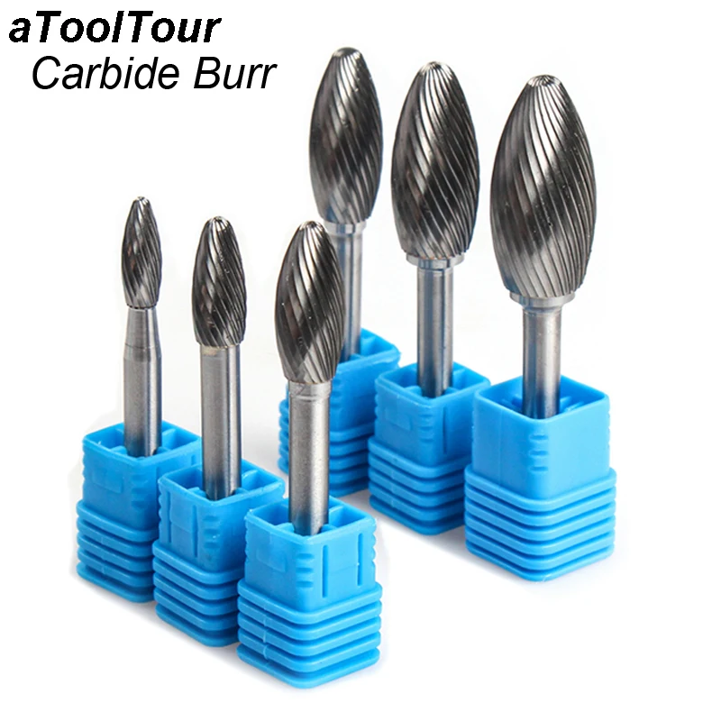 Flame Shape H 1/4 Shank Mould Carving Tools Tungsten Carbide Cutter Rotary File Burr Milling CNC Engraving for Dremel Metal Wood
Flame Shape H 1/4 Shank Mould Carving Tools Tungsten Carbide Cutter Rotary File Burr Milling CNC Engraving for Dremel Metal Wood