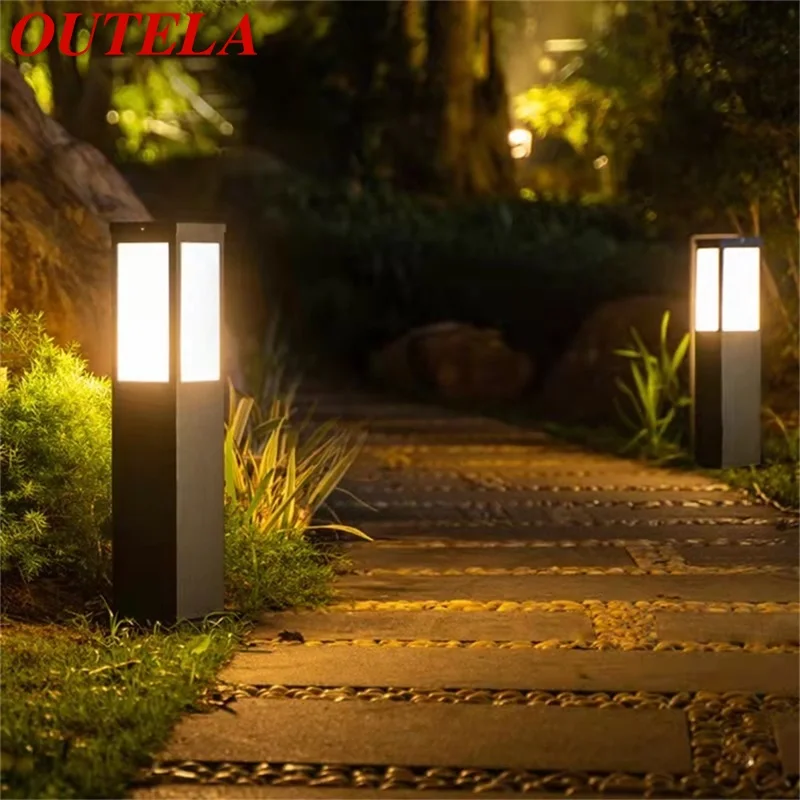 OUTELA Black Outdoor Lawn Lamp Modern LED Light Waterproof IP65 for Home Villa Path Garden
OUTELA Black Outdoor Lawn Lamp Modern LED Light Waterproof IP65 for Home Villa Path Garden