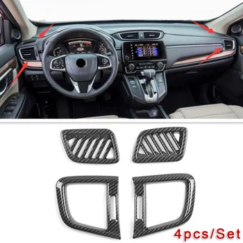4pcs For HONDA CR-V CRV 2017-19 Dashboard Air Vent Cover Trim Carbon Fiber Look High Quality
4pcs For HONDA CR-V CRV 2017-19 Dashboard Air Vent Cover Trim Carbon Fiber Look High Quality