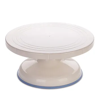Circle White Plastic Cake Turntable Light Simple Baking Tool Birthday Cake for Making Tool
Circle White Plastic Cake Turntable Light Simple Baking Tool Birthday Cake for Making Tool