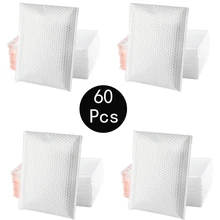 60PCS Bubble Mailers Padded Envelopes Bubble Mailer or Mailer Gift Packaging Self Seal Bag Bubble Padding White
60PCS Bubble Mailers Padded Envelopes Bubble Mailer or Mailer Gift Packaging Self Seal Bag Bubble Padding White