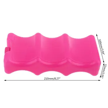 600ml Reusable Ice Brick Ice Block Ice Pack Cooler Milk Storage For Cooler Bag
600ml Reusable Ice Brick Ice Block Ice Pack Cooler Milk Storage For Cooler Bag