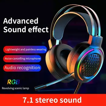 Gaming Headset 7.1 Surround Sound USB 3.5mm Wired RGB Light Gaming Headphones With Microphone For Tablet PC PS4 Gamer
Gaming Headset 7.1 Surround Sound USB 3.5mm Wired RGB Light Gaming Headphones With Microphone For Tablet PC PS4 Gamer