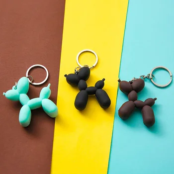 3Color Cartoon Balloon Dog Keyring Nice Gift 1Pcs Soft Rubber PVC Stereo Keychain DIY Pendant Car Interior Korean Style
3Color Cartoon Balloon Dog Keyring Nice Gift 1Pcs Soft Rubber PVC Stereo Keychain DIY Pendant Car Interior Korean Style