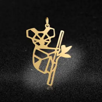 5pcs/lot 100% Stainless Steel Honey Bee Wolf Koala Bear Fox DIY Connector Charm Pendants Wholesale DIY Jewelry Finding Charms 
5pcs/lot 100% Stainless Steel Honey Bee Wolf Koala Bear Fox DIY Connector Charm Pendants Wholesale DIY Jewelry Finding Charms